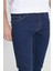 Slim Fit Dar Kesim 5 Cep Esnek Denim Jean Kot Pantolon 5