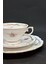 Tomurcuk Çiçekli Vintage Çay Fincanı 3 Parça 2