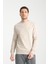 Erkek Uzun Kol Bisiklet Yaka Sweatshirt 3206 2