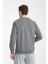 Erkek Uzun Kol Bisiklet Yaka Sweatshirt 3206 5