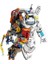 Astronot Yapı Taşı Puzzle Modeli (Yurt Dışından) 1