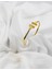 T Model Kelepçe Modern Gold Renk 925 Ayar Gümüş Bileklik 2