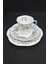 Shelley Harebell 13590 Fine Bone China Vintage Duble Kahve 3 Parça 1