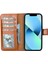 Apple iPhone 14 Pro Deri Cüzdanlı ve Kartlıklı Magsafe Uyumlu Telefon Kılıfı-Isim Yazılabilir 4