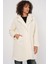 9148 Oversize Peluş Kaban - Ekru 2
