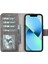 Apple iPhone 14 Deri Cüzdanlı ve Kartlıklı Magsafe Uyumlu Telefon Kılıfı-Isim Yazılabilir 3