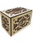 Ahşap Tip Box Bahşiş Kutusu Anahtarlı Tip Box Kutusu Ahşap Kumbara 20X13X13 cm 1