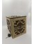 Ahşap Tip Box Bahşiş Kutusu Anahtarlı Tip Box Kutusu Ahşap Kumbara 20X13X13 cm 5