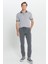 Slim Fit Dar Kesim Yan Cepli Desenli Beli Lastikli Pantolon 1