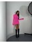 Pembe Eldiven Detaylı Mini Elbise 3