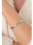 Kadın Bileklik Italyan Charm Ince Silver Renkli Ince Ayarlanabilir Çelik Bileklik 4mm 1