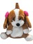 Peluş Üzgün Köpek Sıt Çantası 26 cm 23282 Kahverengi 1