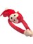 Peluş Sesli Maymun 60 cm 22988 Kırmızı 1