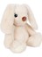 Peluş Tavşan Oturan 25 cm Krem 2