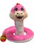 Peluş Çıngıraklı Yılan 32 cm 24272 Pembe 1