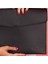 Rosso Isme Özel Siyah Deri Iç Bölmeli Dosya Evrak Notebook Tablet Çantası Kadın Kalem Kart Kılıfı 1