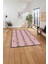 Baskılı Iskandinav Desen Etnik Görünüm Yıkanabilir Yolluk Mutfak Salon Halısı, Iskandinav-33-Pembe, 5