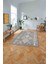 Baskılı Iskandinav Etnik Modern Yıkanabilir Yolluk Mutfak Salon Halısı, Iskandinav-50-Gri, 2