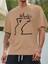 Ünisex Bay Meraklı Basklı T-Shirt Yeni Sezon Oversize Salaş 1