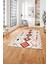 Baskılı Iskandinav Kilim Görünümlü Yıkanabilir Yolluk Mutfak Salon Halısı, Iskandinav-35-Renkli, 3