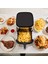 10 Farklı Pişirme Fonksiyonlu 9L Aile Boyu Geniş Kapasiteli Inox Airfryer + Onerous Hassas Tartı Hediye 3