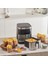 10 Farklı Pişirme Fonksiyonlu 9L Aile Boyu Geniş Kapasiteli Inox Airfryer + Onerous Hassas Tartı Hediye 4