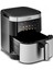 10 Farklı Pişirme Fonksiyonlu 9L Aile Boyu Geniş Kapasiteli Inox Airfryer + Onerous Hassas Tartı Hediye 8