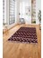 Dijital Baskılı Iskandinav Modelli Yıkanabilir Yolluk Mutfak Salon Halısı, Iskandinav-39-Bordo, 3