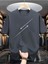 Erkek Uçak Grafiklı T-Shirt Yeni Sezon Oversize Salaş 1