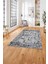 Baskılı Iskandinav Sade Modern Yıkanabilir Yolluk Mutfak Salon Halısı, Iskandinav-58-Gri, 3