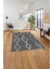 Baskılı Iskandinav Geometrik Model Yıkanabilir Yolluk Mutfak Salon Halısı, Iskandinav-45-Gri, 5