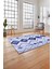 Baskılı Iskandinav Kilim Görünümlü Yıkanabilir Yolluk Mutfak Salon Halısı, Iskandinav-35-Lacivert, 4