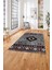 Dijital Baskılı Iskandinav Klasik Motif Yıkanabilir Yolluk Mutfak Salon Halısı, Iskandinav-56-Bordo, 3