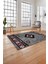 Dijital Baskılı Iskandinav Klasik Motif Yıkanabilir Yolluk Mutfak Salon Halısı, Iskandinav-56-Bordo, 4