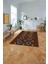 Baskılı Iskandinav Sade Modern Yıkanabilir Yolluk Mutfak Salon Halısı, Iskandinav-49-Kahve, 2