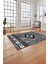 Dijital Baskılı Iskandinav Klasik Motif Yıkanabilir Yolluk Mutfak Salon Halısı, Iskandinav-56-Gri, 4