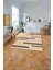 Dijital Baskılı Jüt Modern Yıkanabilir Yolluk Mutfak Salon Halısı, Jüt-35-Bej, 1