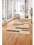 Dijital Baskılı Jüt Modern Yıkanabilir Yolluk Mutfak Salon Halısı, Jüt-35-Bej, 2