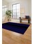 Dijital Baskılı Jüt Sade Modern Desenli Yıkanabilir Yolluk Mutfak Salon Halısı, Jüt-40-Lacivert, 5