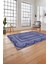 Dijital Baskılı Jüt Kilim Model Yıkanabilir Yolluk Mutfak Salon Halısı, Jüt-28-Lacivert, 3