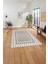 Dijital Baskılı Jüt Kilim Motifli Yıkanabilir Yolluk Mutfak Salon Halısı, Jüt-33-Vizon, 4