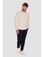 Unisex Relax Fit Rahat Kesim Şardonlu 3 Cepli Lastikli Jogger Paça Siyah Eşofman Altı 2