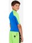 Olaian Çocuk Slim Fit Kısa Kollu UV Korumalı Tişört - Yeşil/Mavi - 500 3