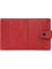 Unisex Hakiki Deri Küçük Boy Kartlık - 2513 - Kırmızı 2
