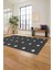 Dijital Baskılı Jüt Motifli Modern Yıkanabilir Yolluk Mutfak Salon Halısı, Jüt-36-Gri, 5