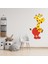 Sevimli Zürafa Çocuk Odası Duvar Sticker 1