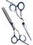 Kesim Makas Seti Düz ve Ara Makas 2li Set XLQ515BLUE 3