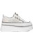 25Y423-3 Kadın Taşlı Yürüyüş Ayakkabısı Beyaz 1