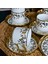 Art Works Beyaz Gold Desenli Fincan Takımı YX-230140 2