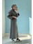 Denim Ferace Elbise Antrasit 3